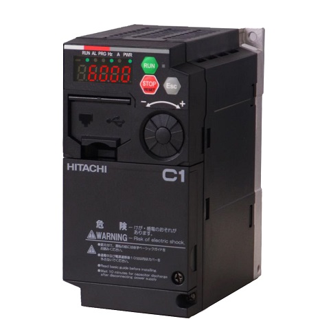 히타치 C1-007SFC 인버터 - 0.75kW